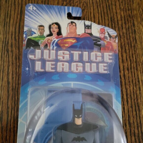 NEW Batman Justice League Figure Vintage Y2K DC Comics 2002 NWT - Picture 2 of 8